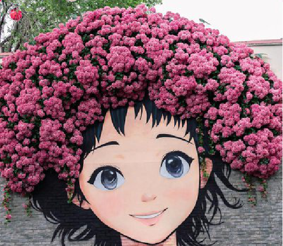 安远墙体彩绘-网红墙打卡