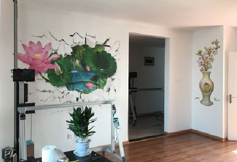 安远墙体彩绘相比墙纸的优势。